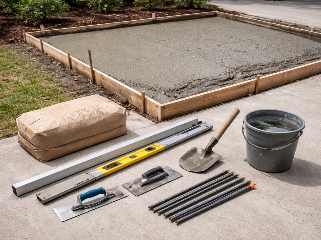 How to Install a Concrete Patio Step by Step