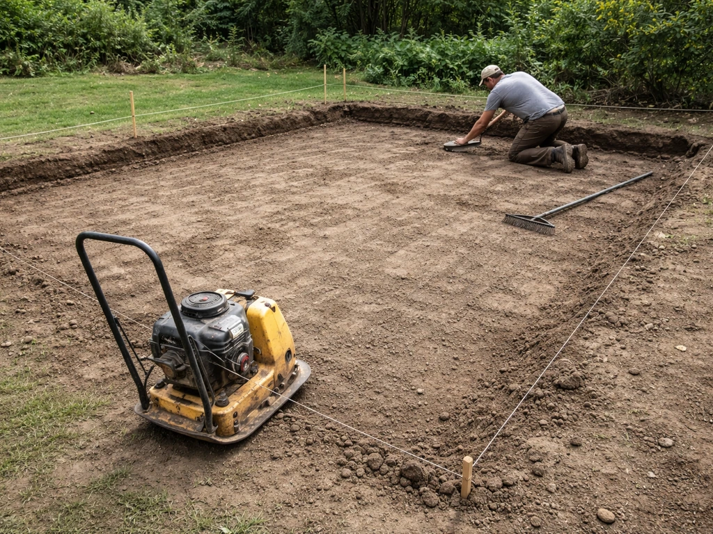 how to make patio cement
