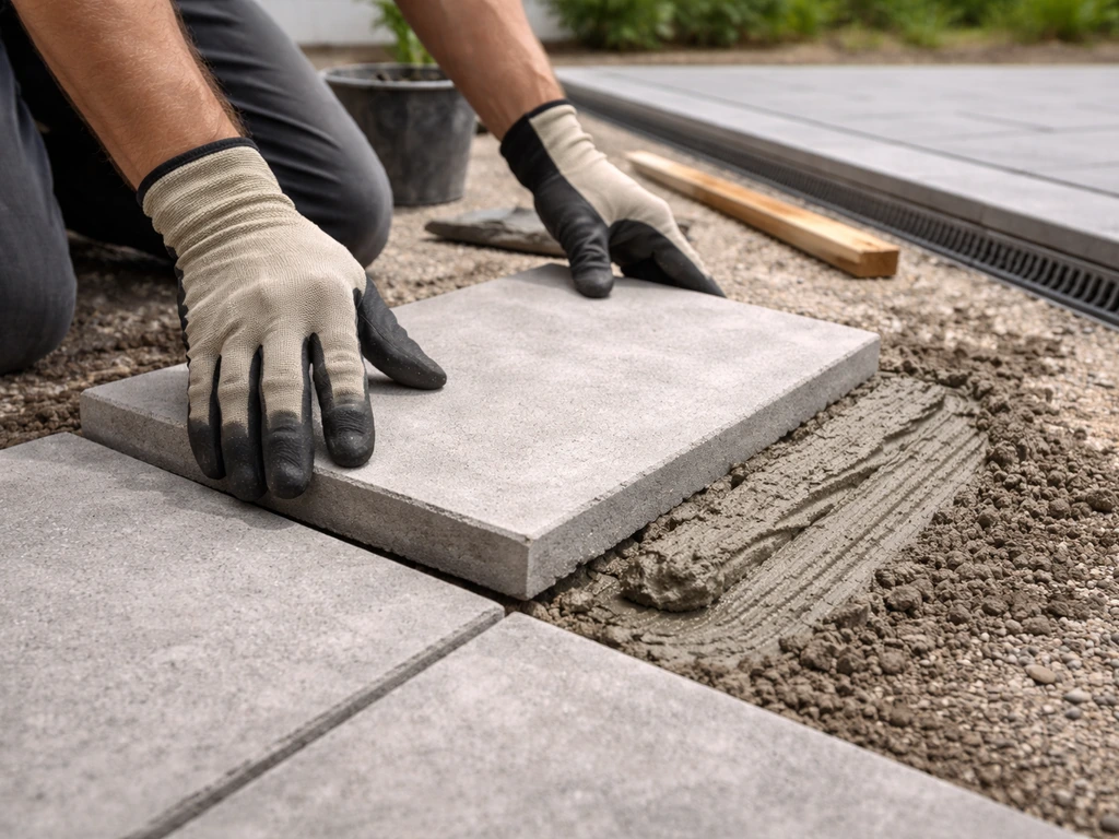cement patio how to