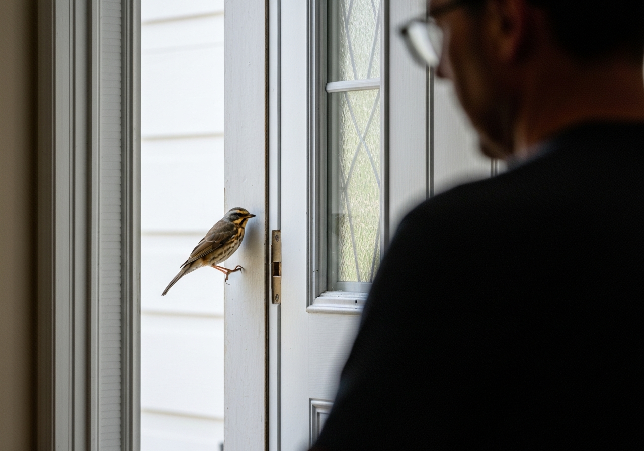 Bird Flying Into House: Good Luck or Safety Steps