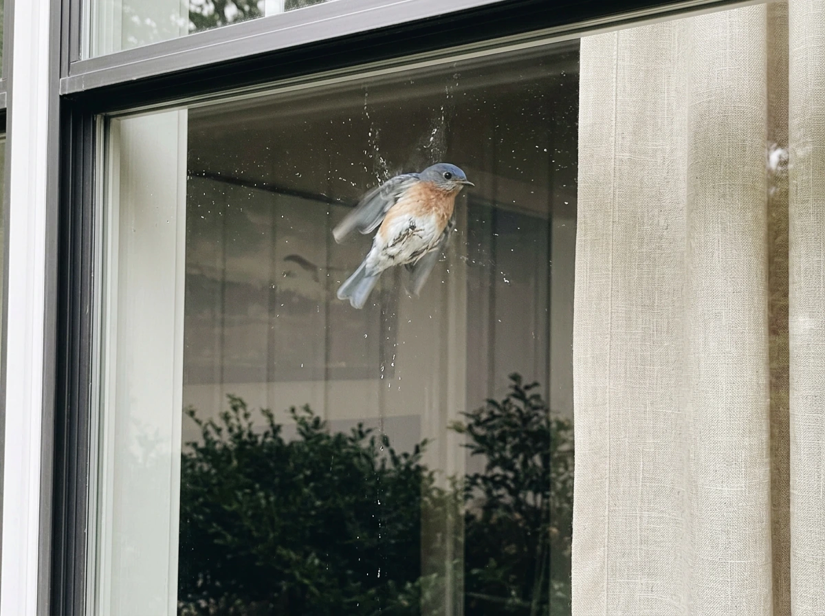 Why Does a Bird Fly Into a Window and How to Stop It