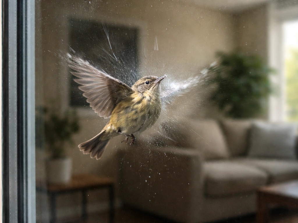 if a bird hits your window is it bad luck