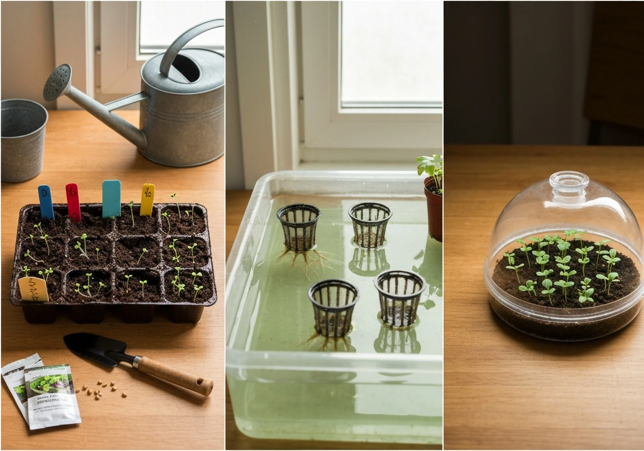 How to Grow Crops Step by Step in Any Setup