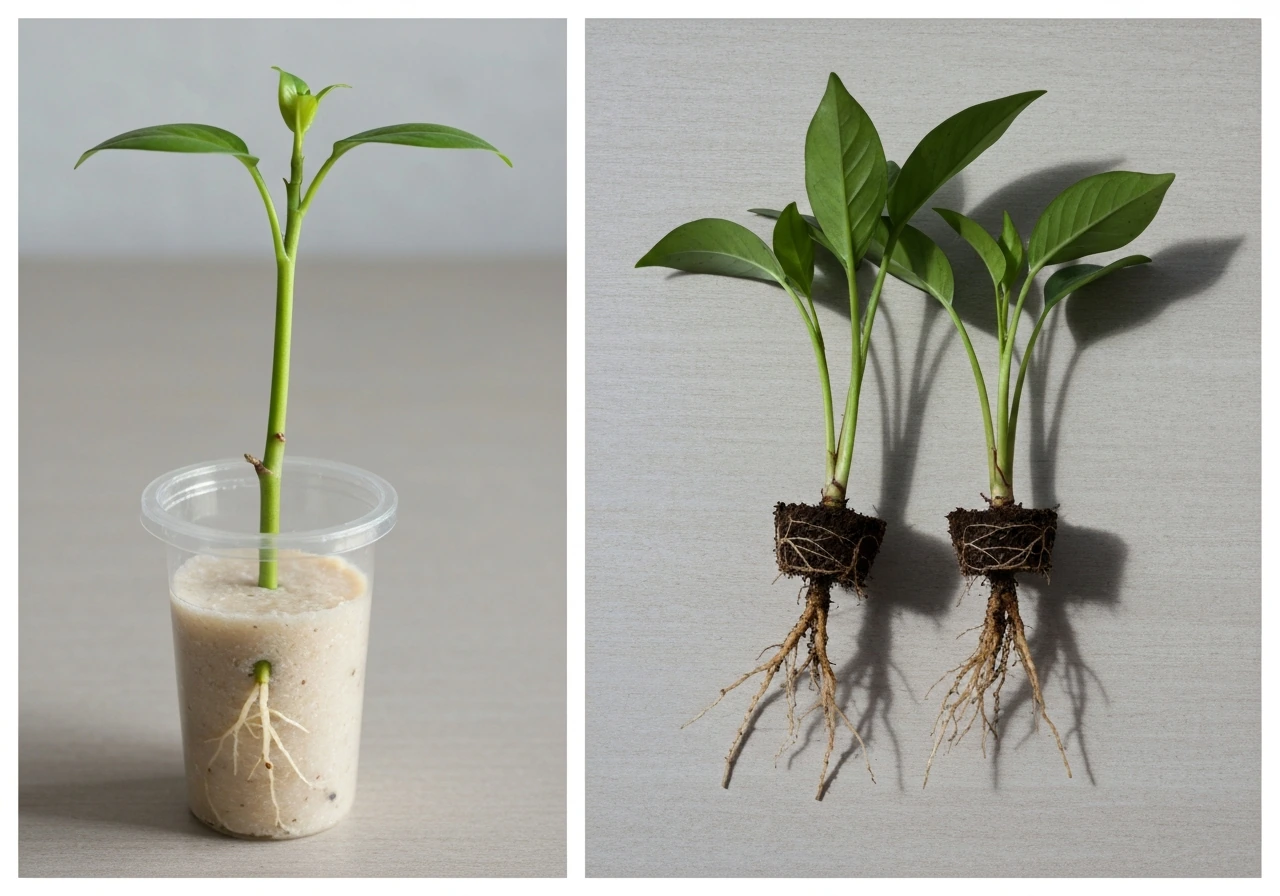 how to grow plant roots
