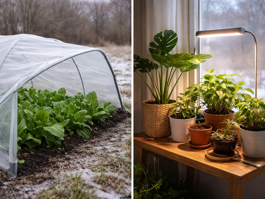 how to grow plants in winter