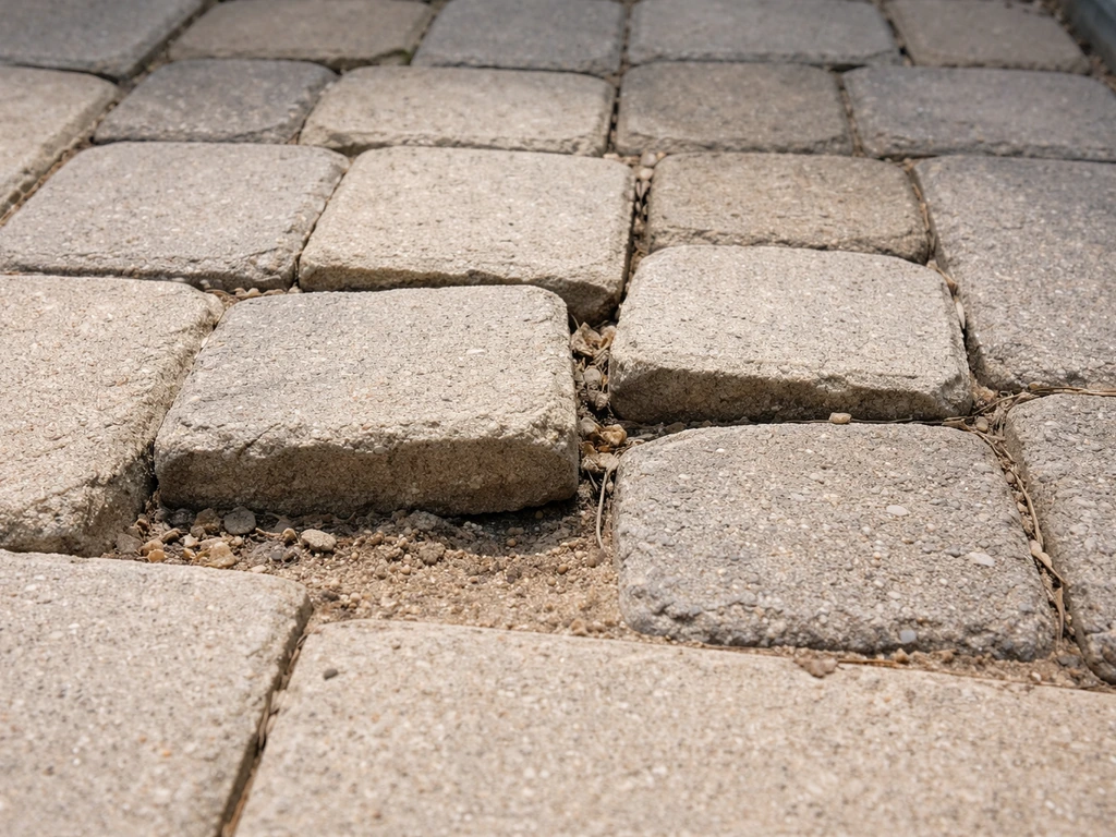 how to fix paver patio