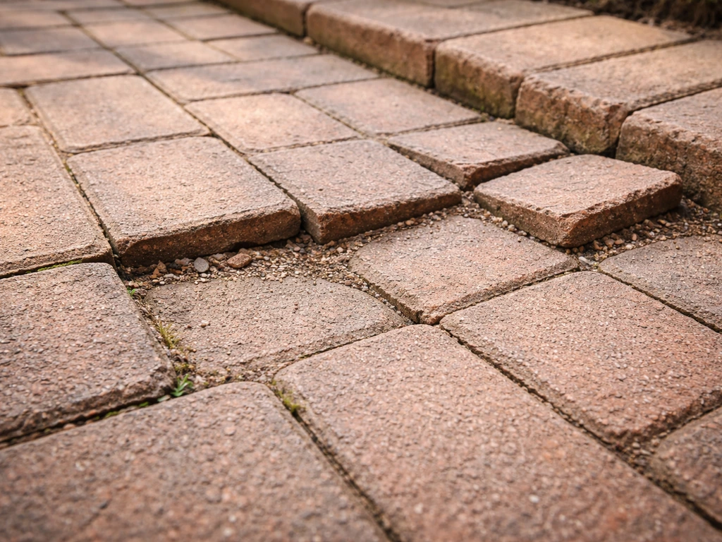 how to level patio bricks