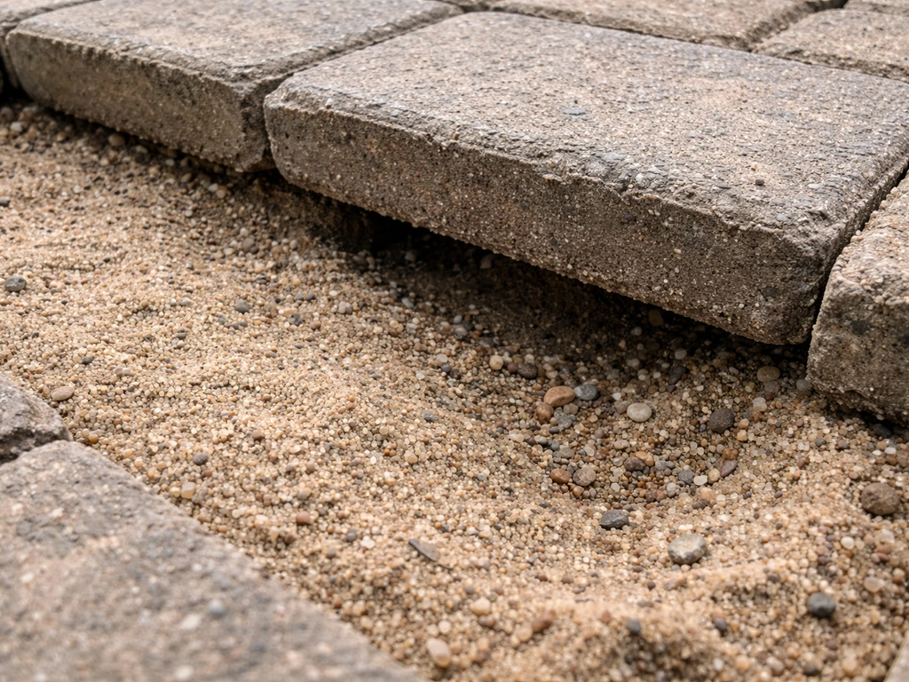 how to fix a sunken paver patio