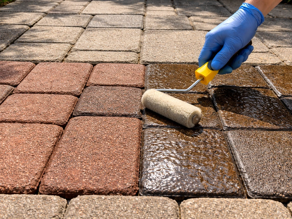 how to seal patio bricks