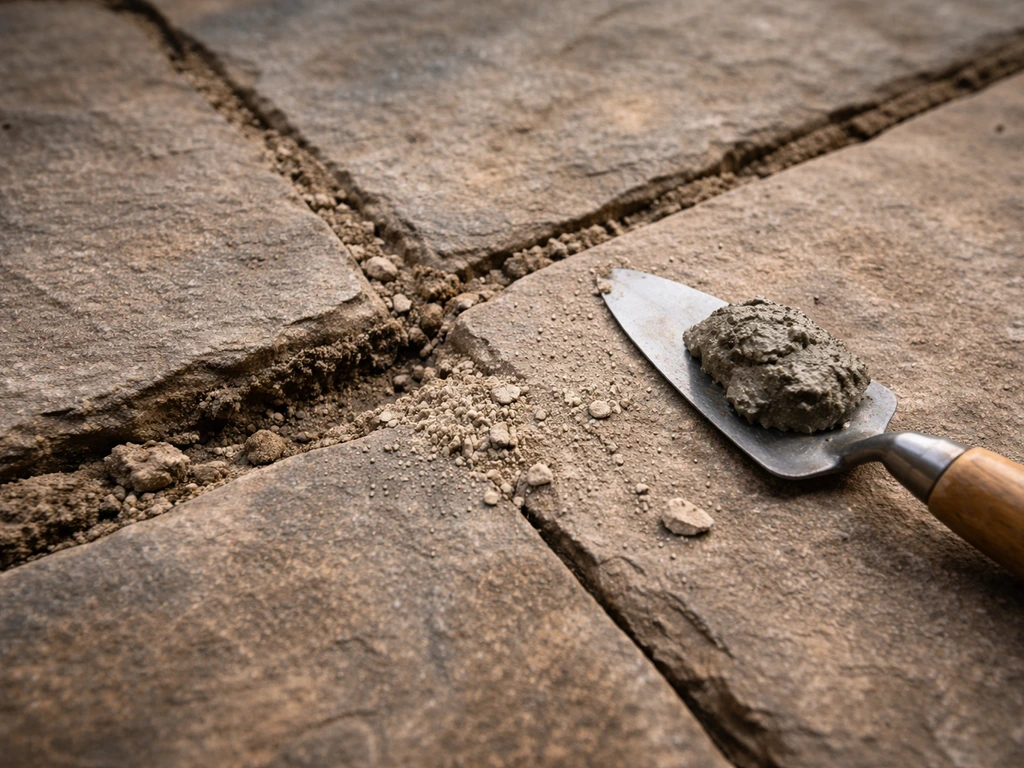 How to Repair Mortar Joints in a Stone Patio (DIY Guide)