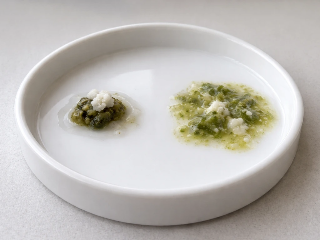 Close-up of a clean white dish showing segmented normal bird droppings next to watery, abnormal droppings