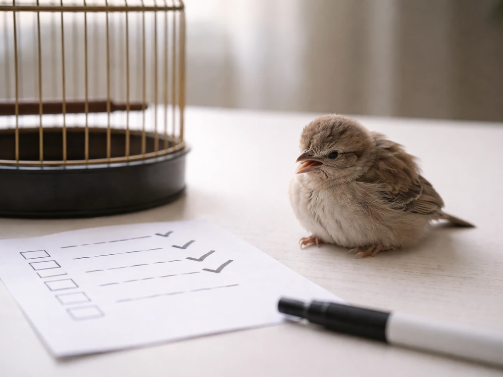 symptoms of a sick bird