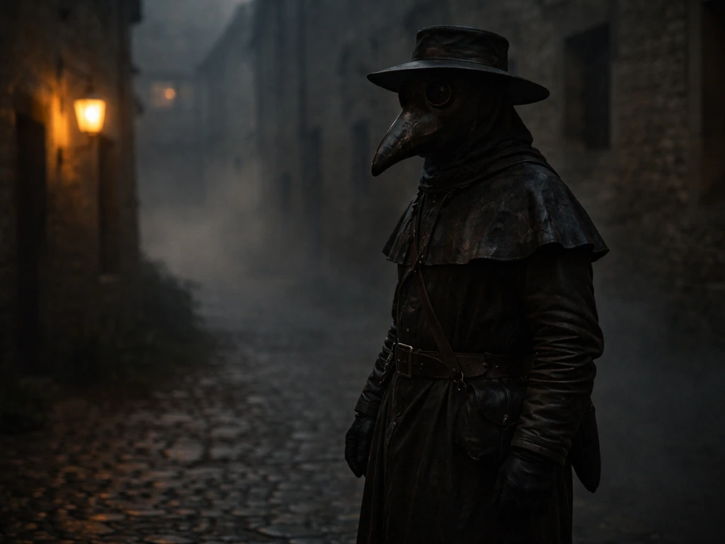 why do plague doctors wear bird masks
