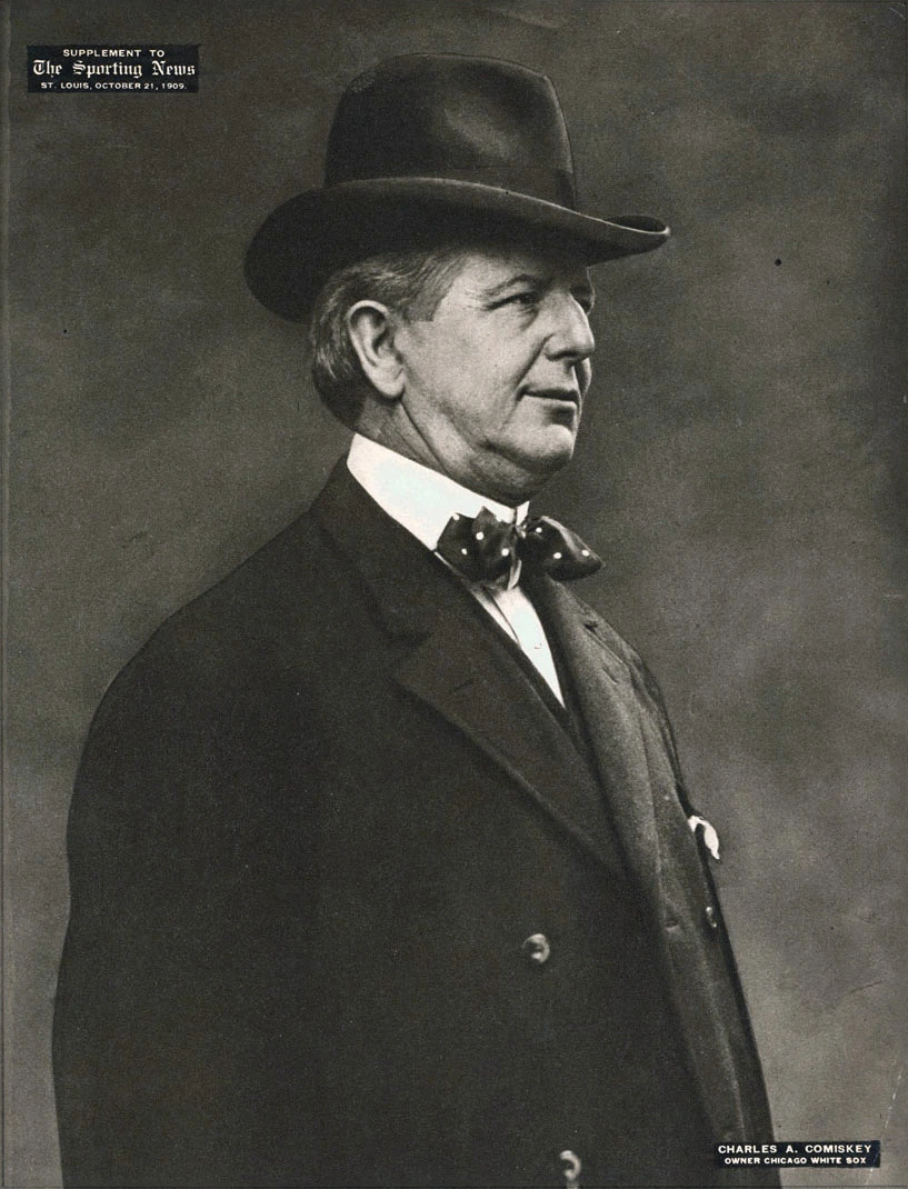 Portrait of Charles Comiskey, Chicago White Sox owner