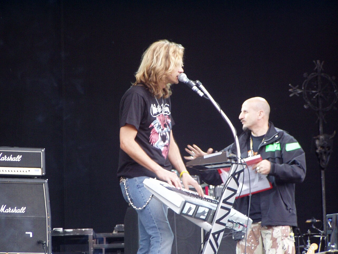 White Lion performing live on stage