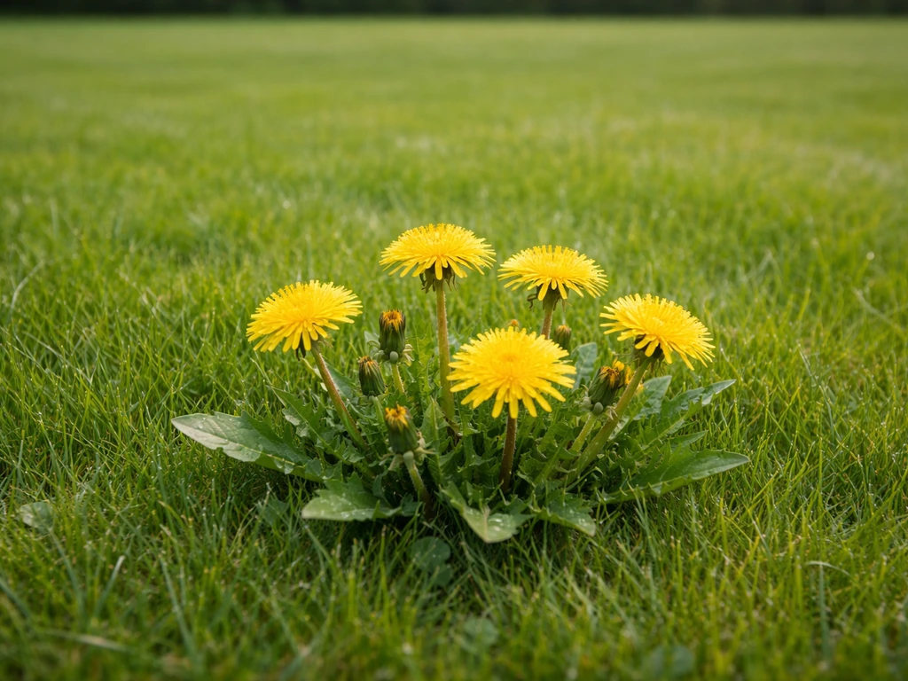 paardenbloemen bestrijden in gazon