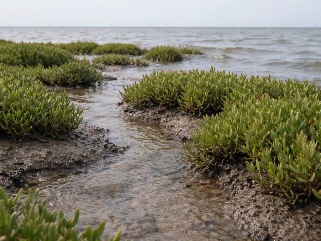 plants grow in saline soil are known as