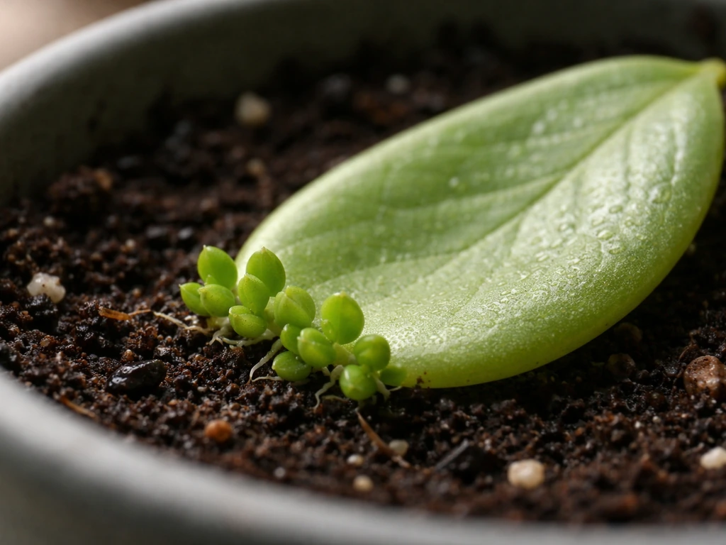 which plant grow from leaves
