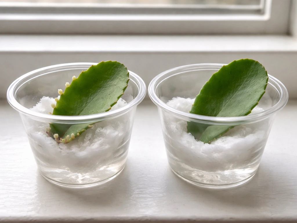 which plants grow from leaves