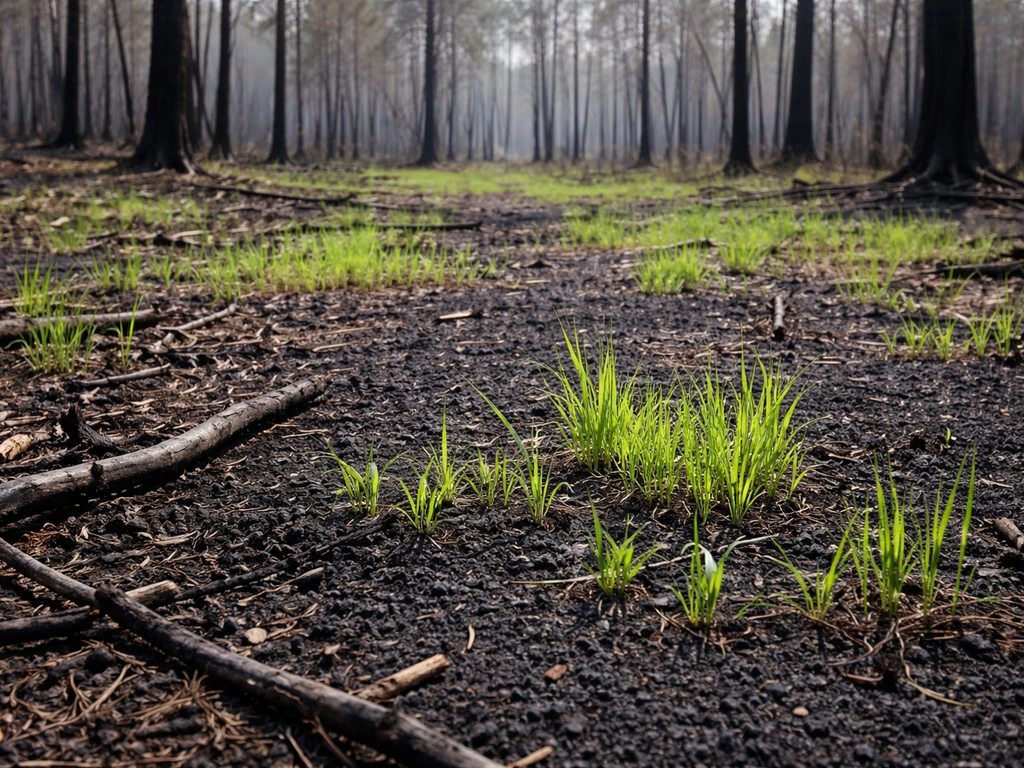 The first plants to grow after a fire are called pioneer species