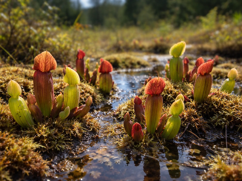 where does pitcher plant grow