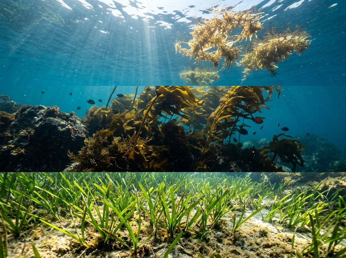 What Plants Grow in the Ocean and How They Grow