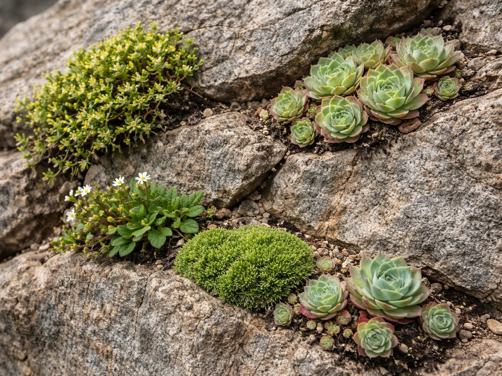 plants that can grow in rocks