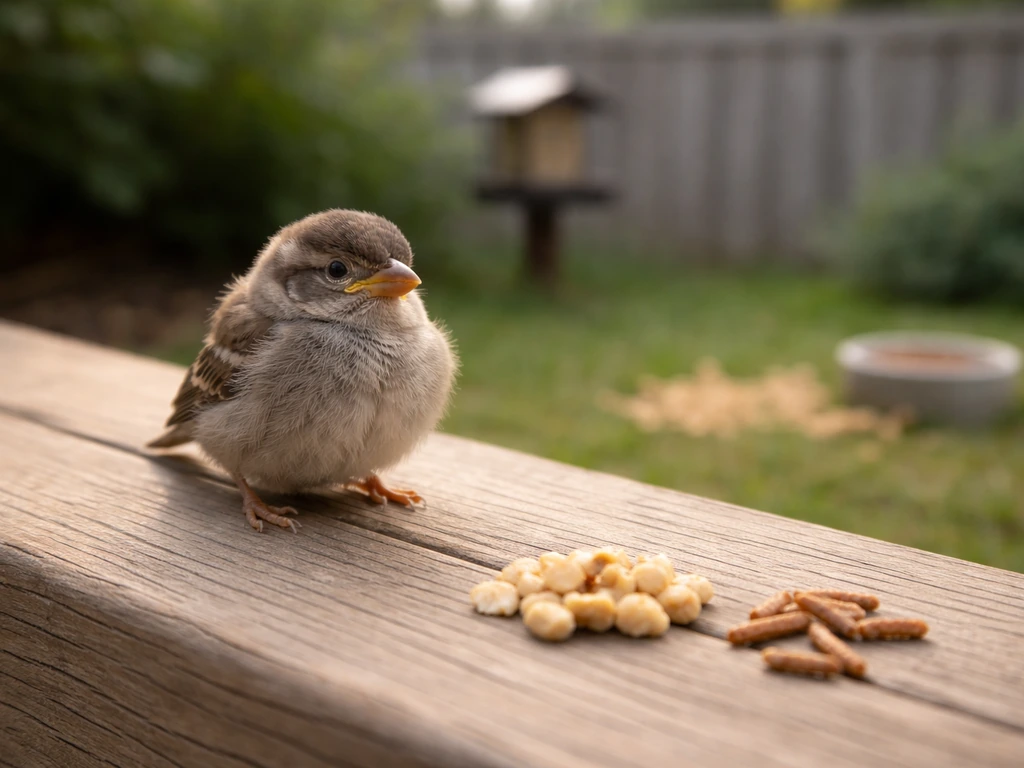 can a fledgling eat bird seed