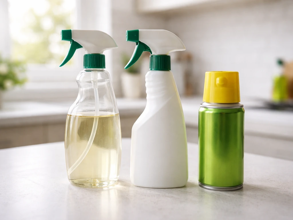 Assorted Bird Stop deterrent bottles and cans arranged side-by-side for product identification.
