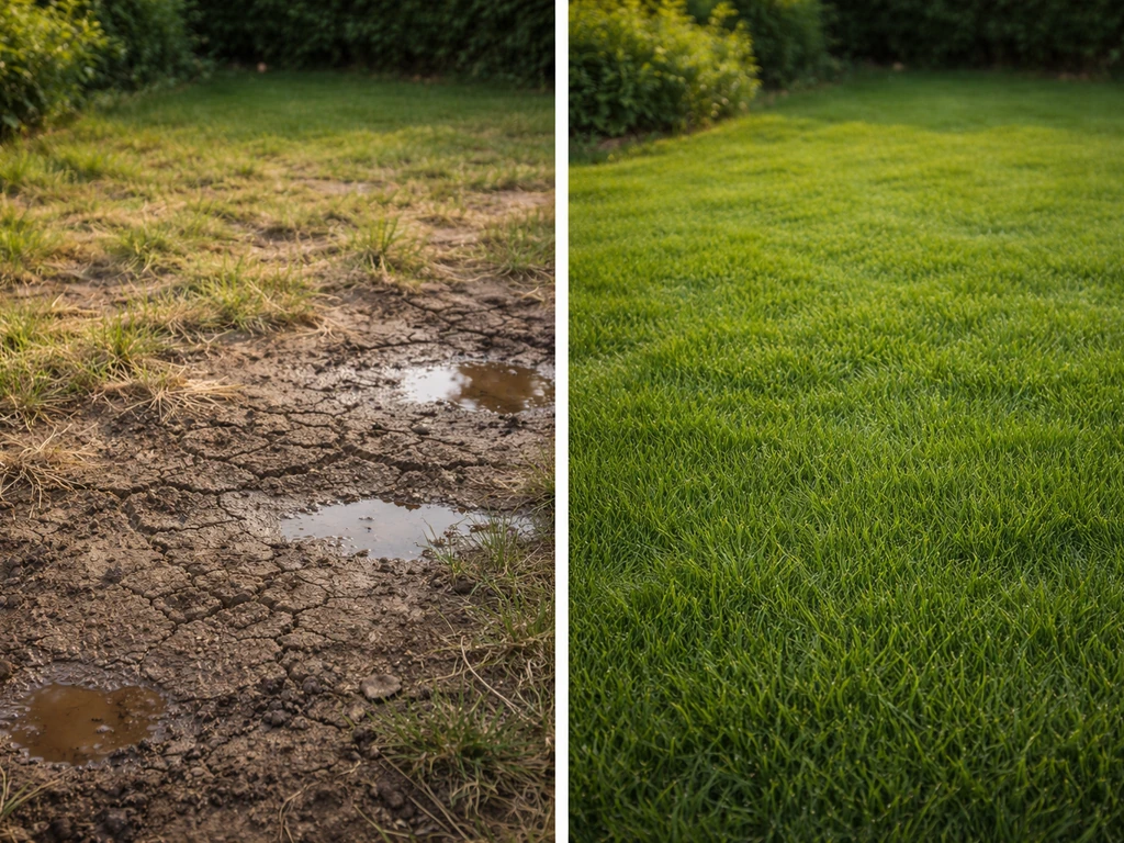 Gazon pour terrain difficile : guide choix, plantation, entretien