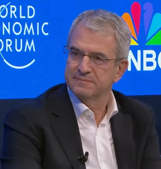 Laurent Freixe speaking at the World Economic Forum Annual Meeting 2025