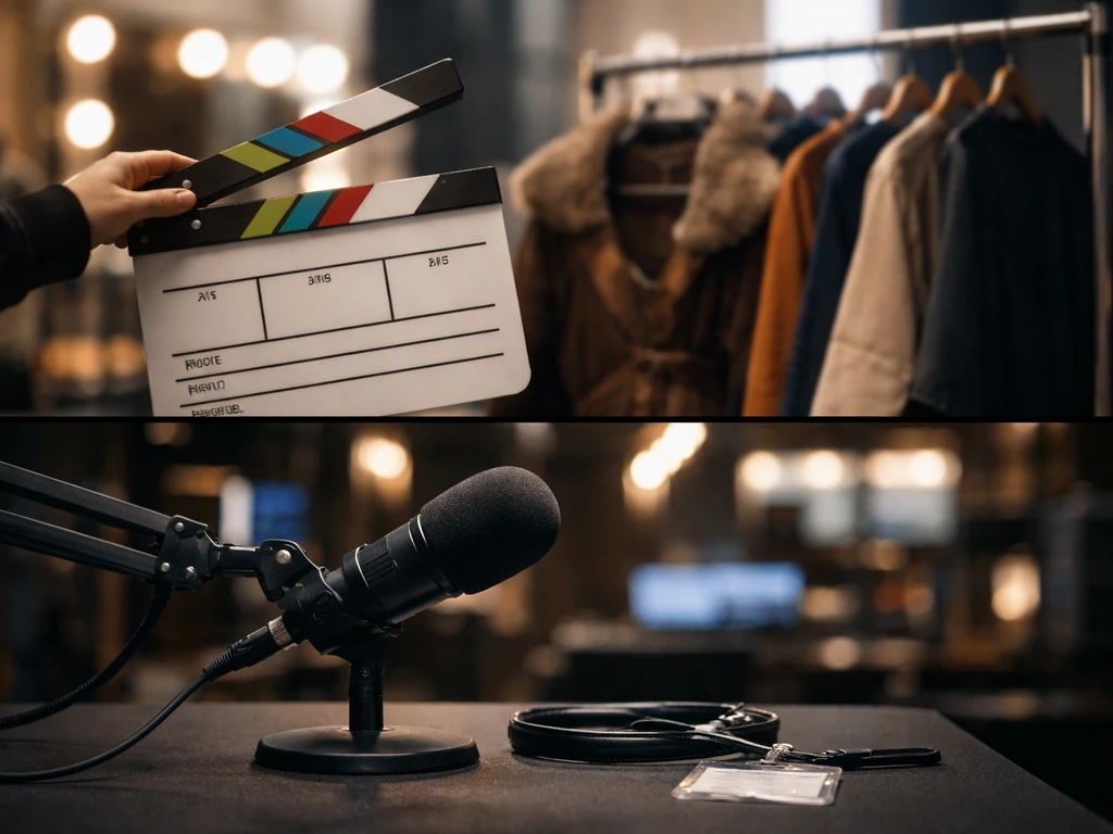 Minimal stacked scene showing anonymous actor-style production cues and a separate executive-producer vibe