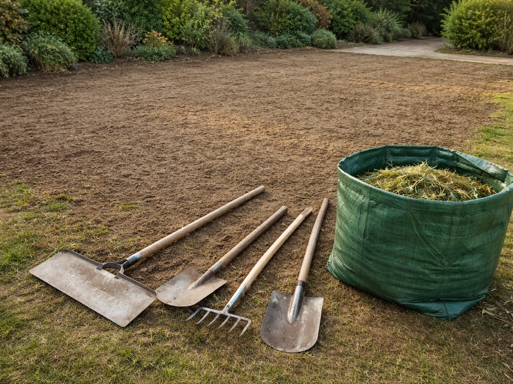 Enlever le gazon : méthode, outils et gestion des déchets