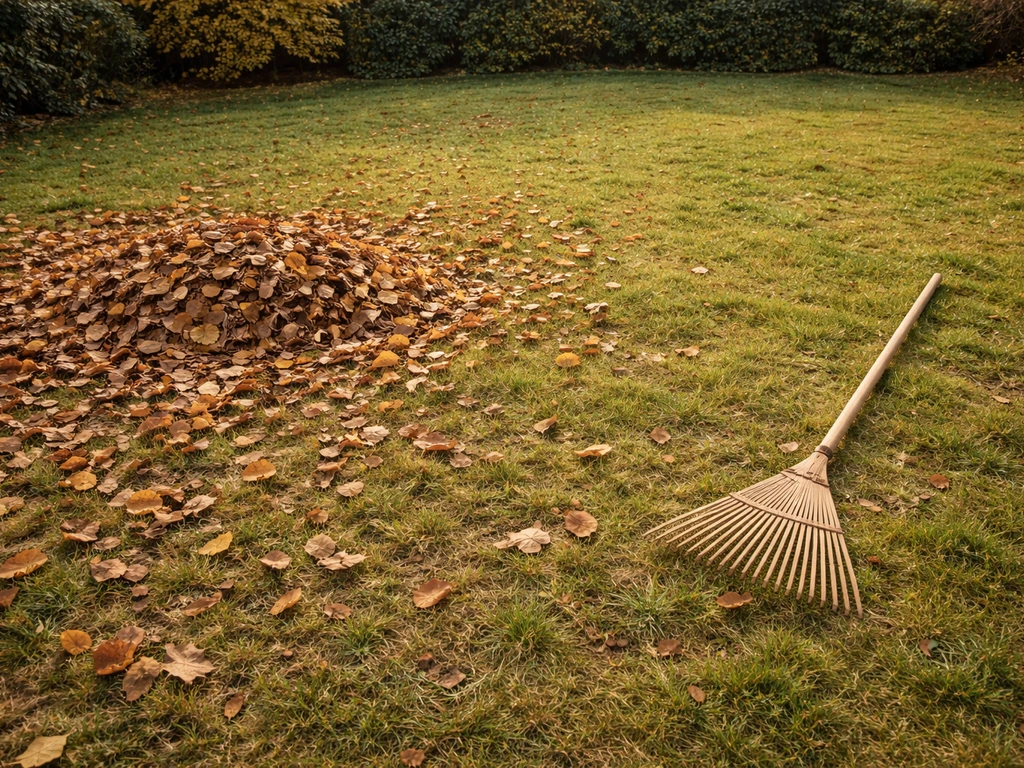 faut il ramasser les feuilles mortes sur le gazon