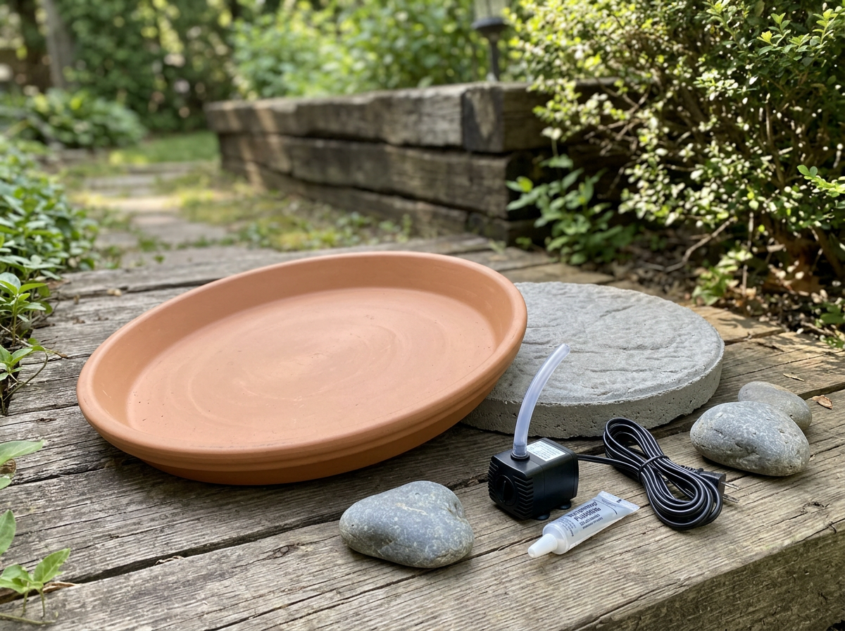 Illustration of materials and tools you will need