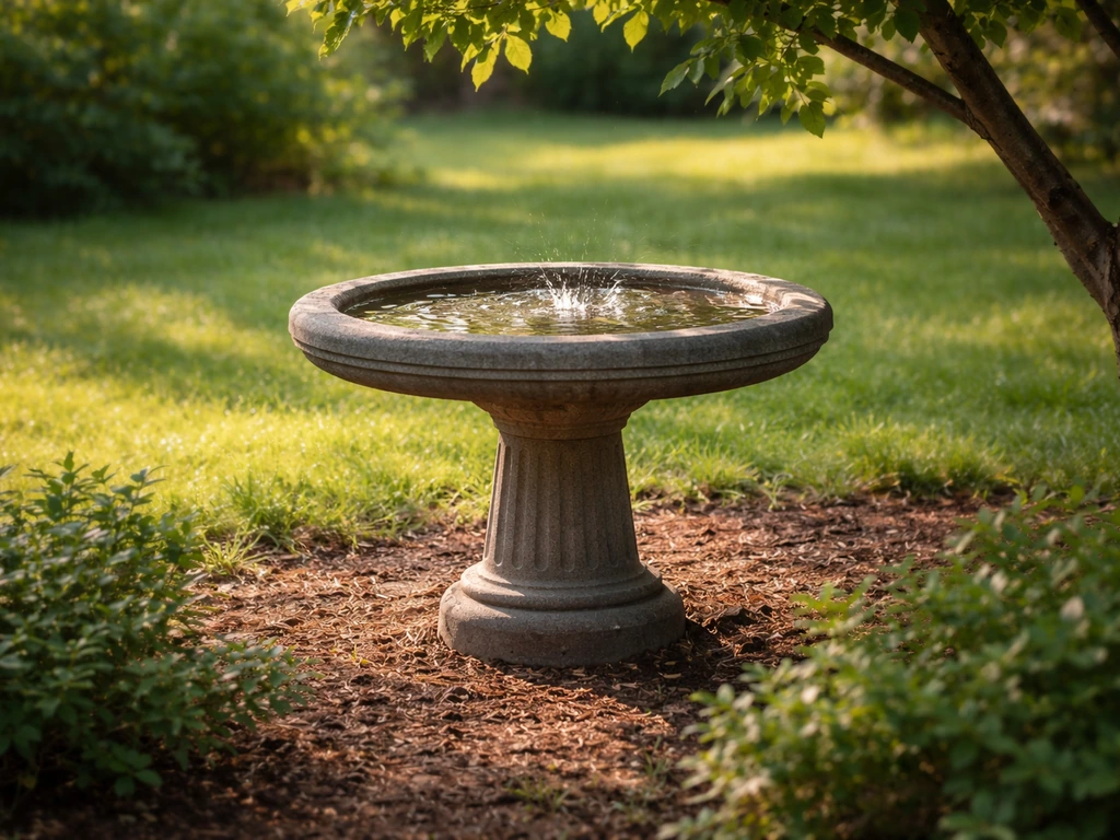 Where to Put a Bird Bath: Best Placement Guide