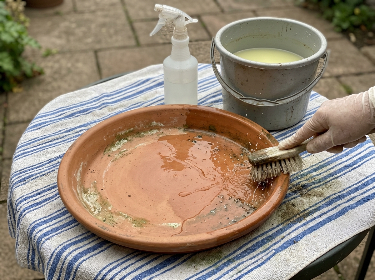 Side-by-side leveling check showing correct equal chain lengths vs uneven lengths