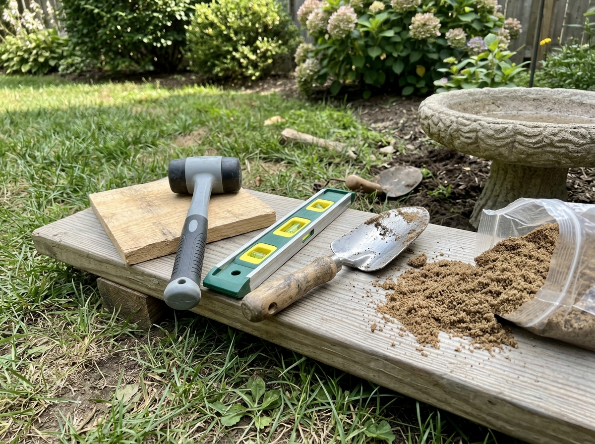 Illustration of tools and materials you'll need