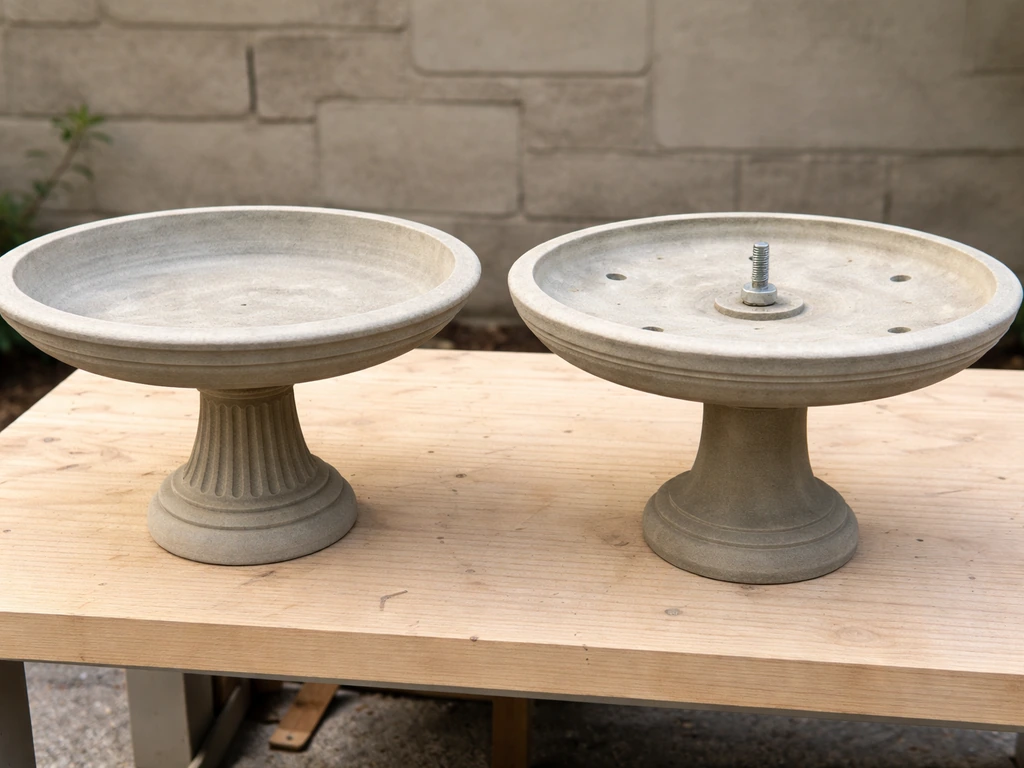 bird bath top replacement