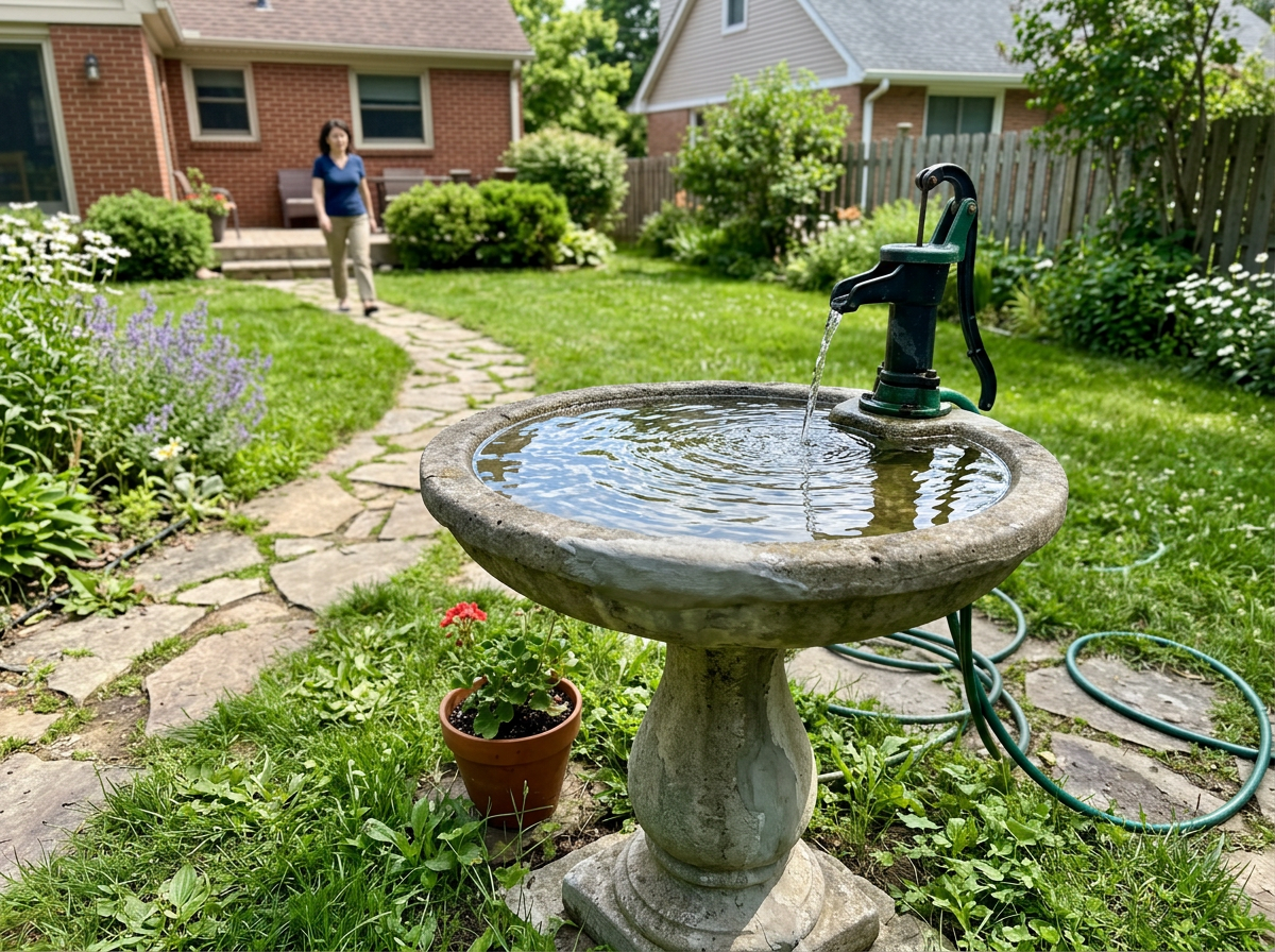 How to Fix the Bird Bath in Virtual Families