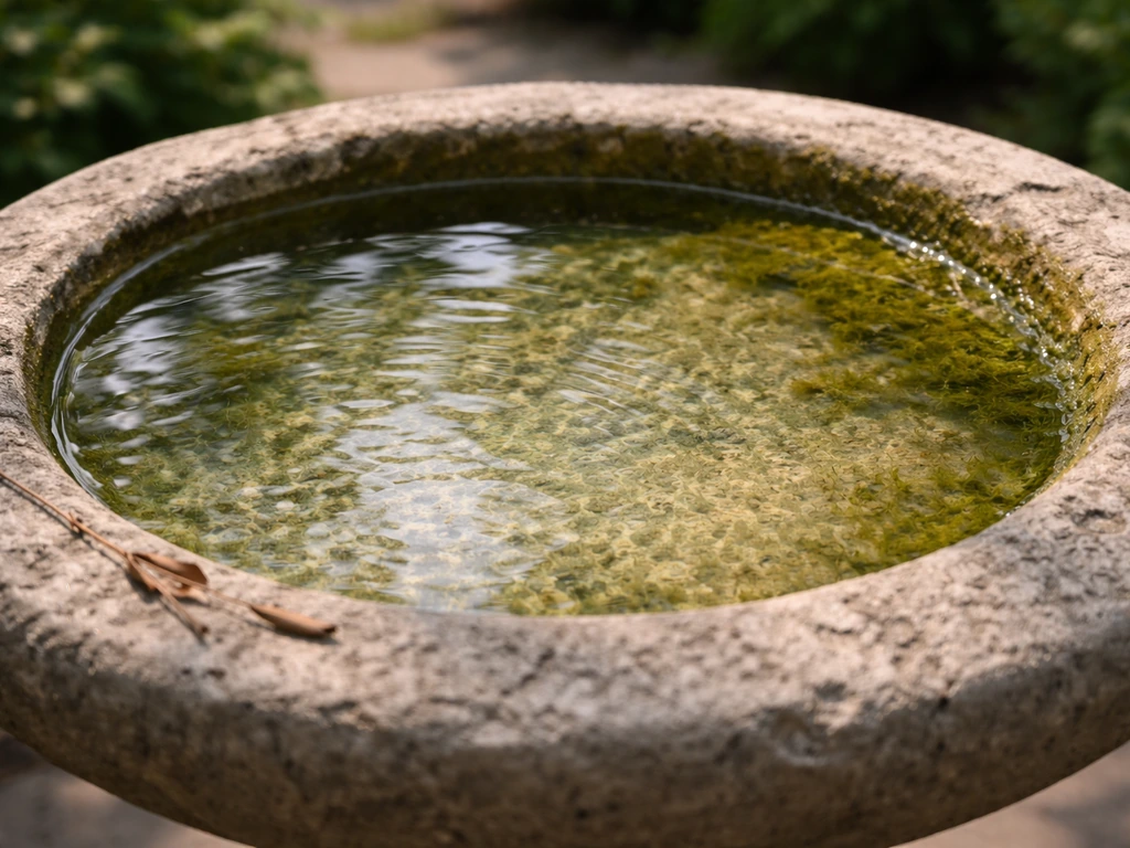 how often to clean a bird bath