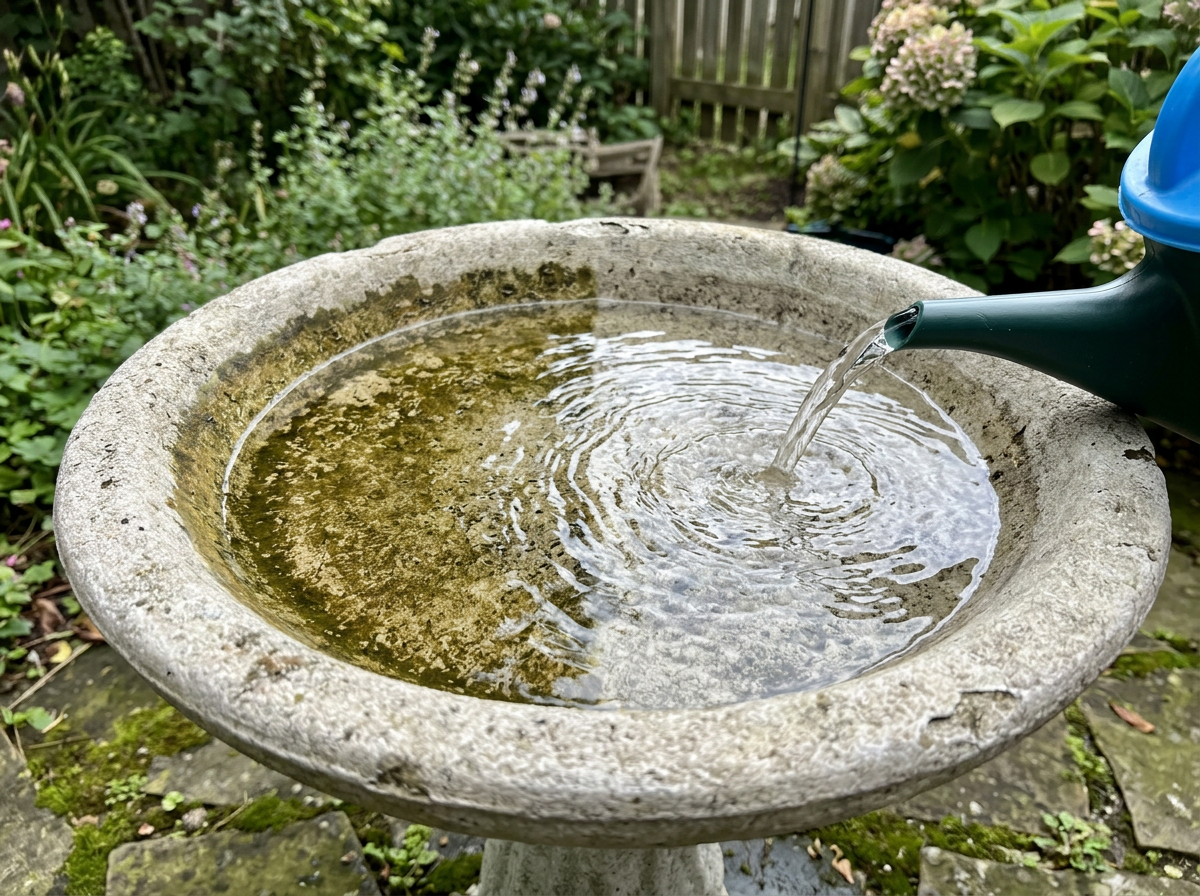 how to make bird baths