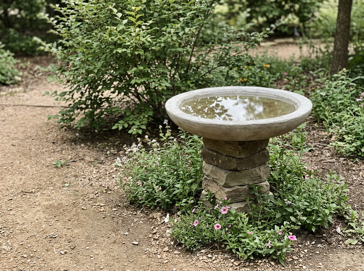 bird bath how to make