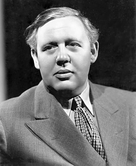 Portrait of Charles Laughton, English actor and director