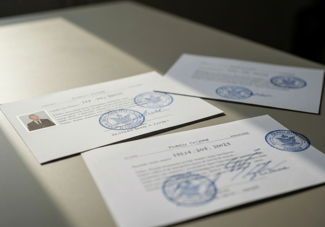 Minimal collage of three blurred public-record entries for different Charles Oglesby individuals, no readable text.