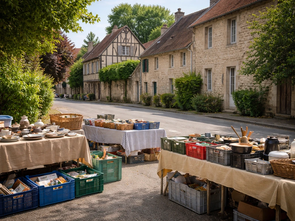 vide grenier saint germain la blanche herbe