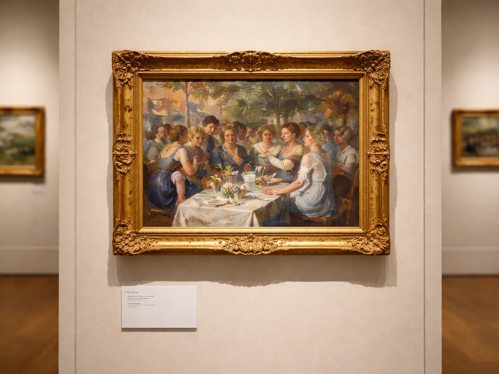 Cartel et tableau de Renoir accrochés dans une salle de musée, pour vérifier la bonne version.