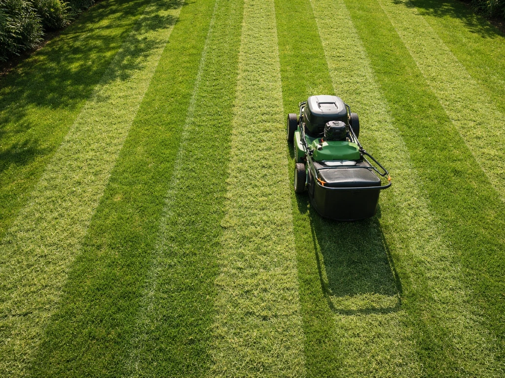 gras mulchen