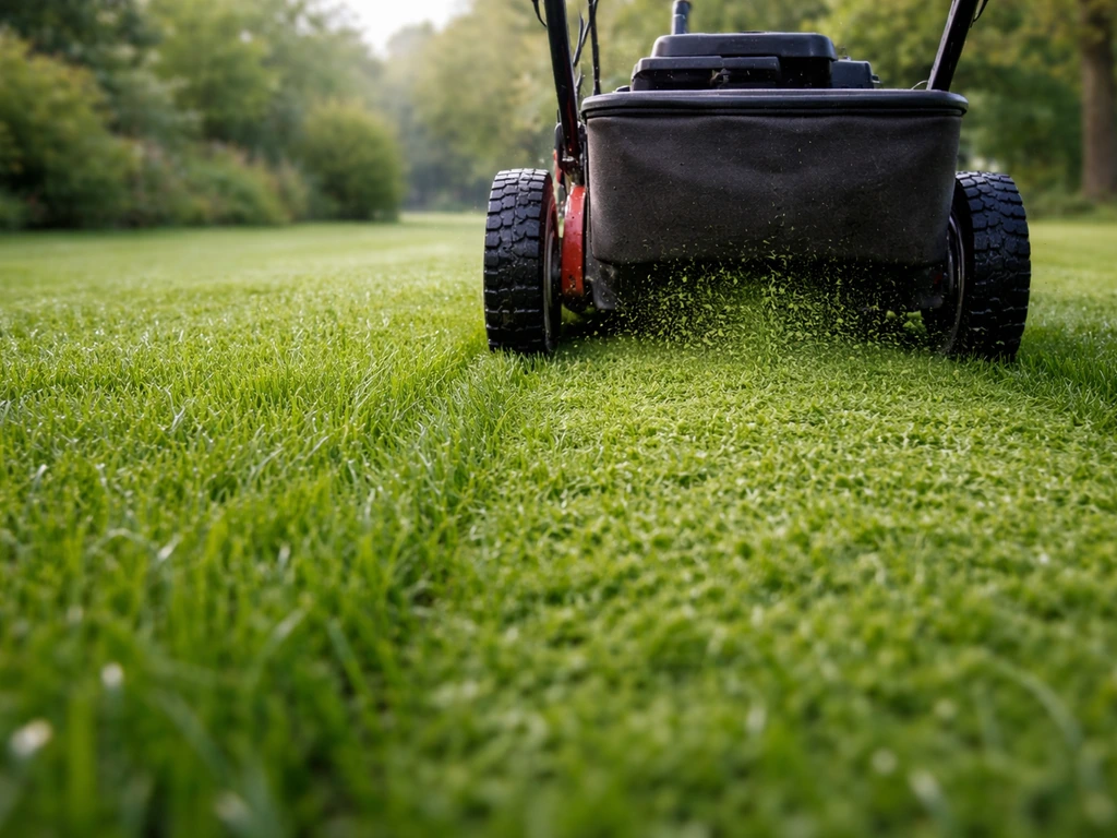 Nat gras mulchen in de tuin: zo voorkom je schade