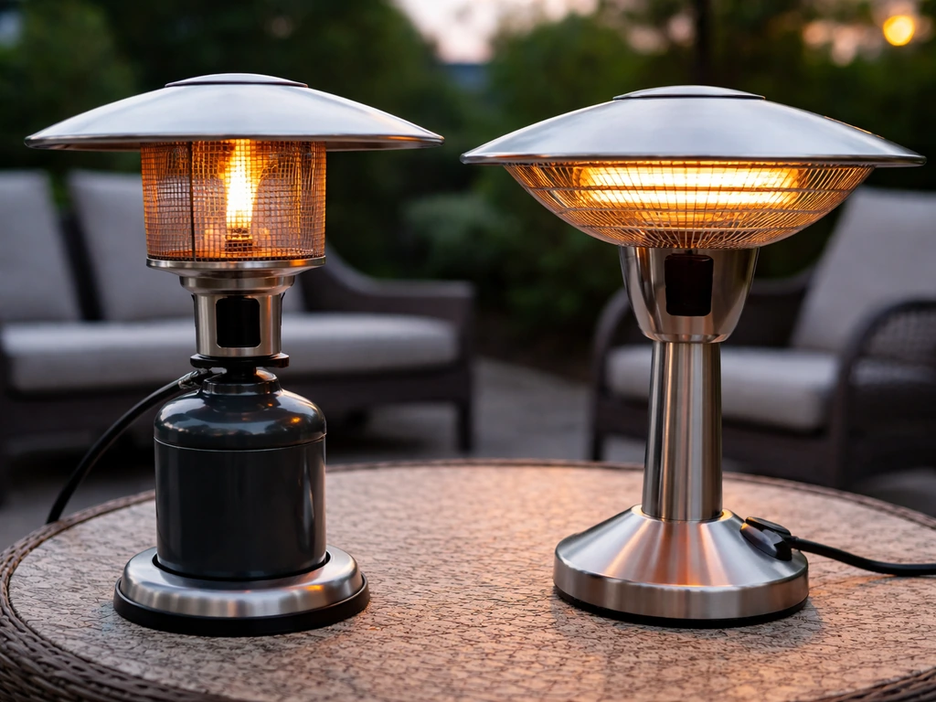 outdoor table top patio heaters